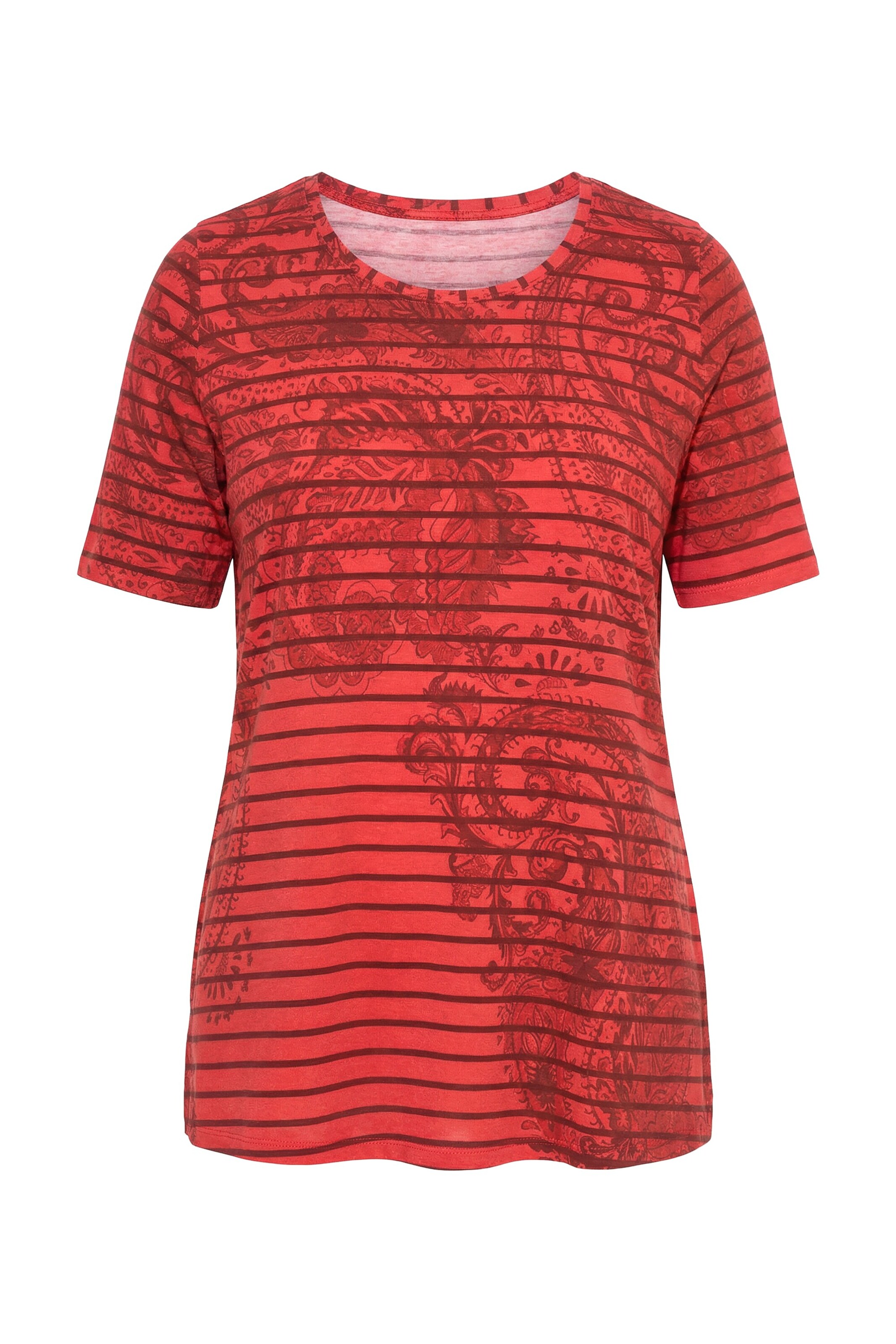 Ulla Popken Shirt in Rot: Vorderseite