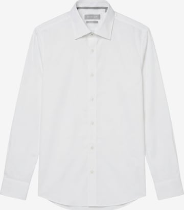 Michael Kors - Camisa 'DOBBY ENGINEERD MODERN FIT SHIRT CAMICIA' en blanco: frente