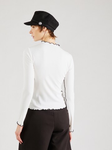 T-shirt 'PCMIMI' PIECES en blanc