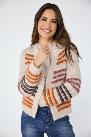 LIEBLINGSSTÜCK Strickjacke in Beige: Vorderseite