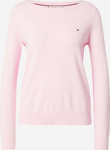 Pullover di TOMMY HILFIGER in rosa: frontale