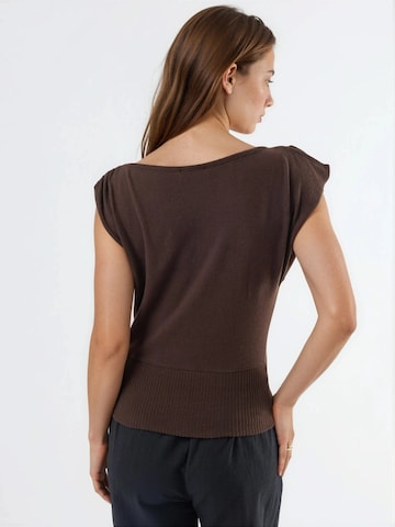 Chemisier Busem en marron