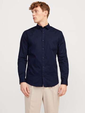 JACK & JONES Slim fit Koszula 'Cardiff' w kolorze niebieski: przód