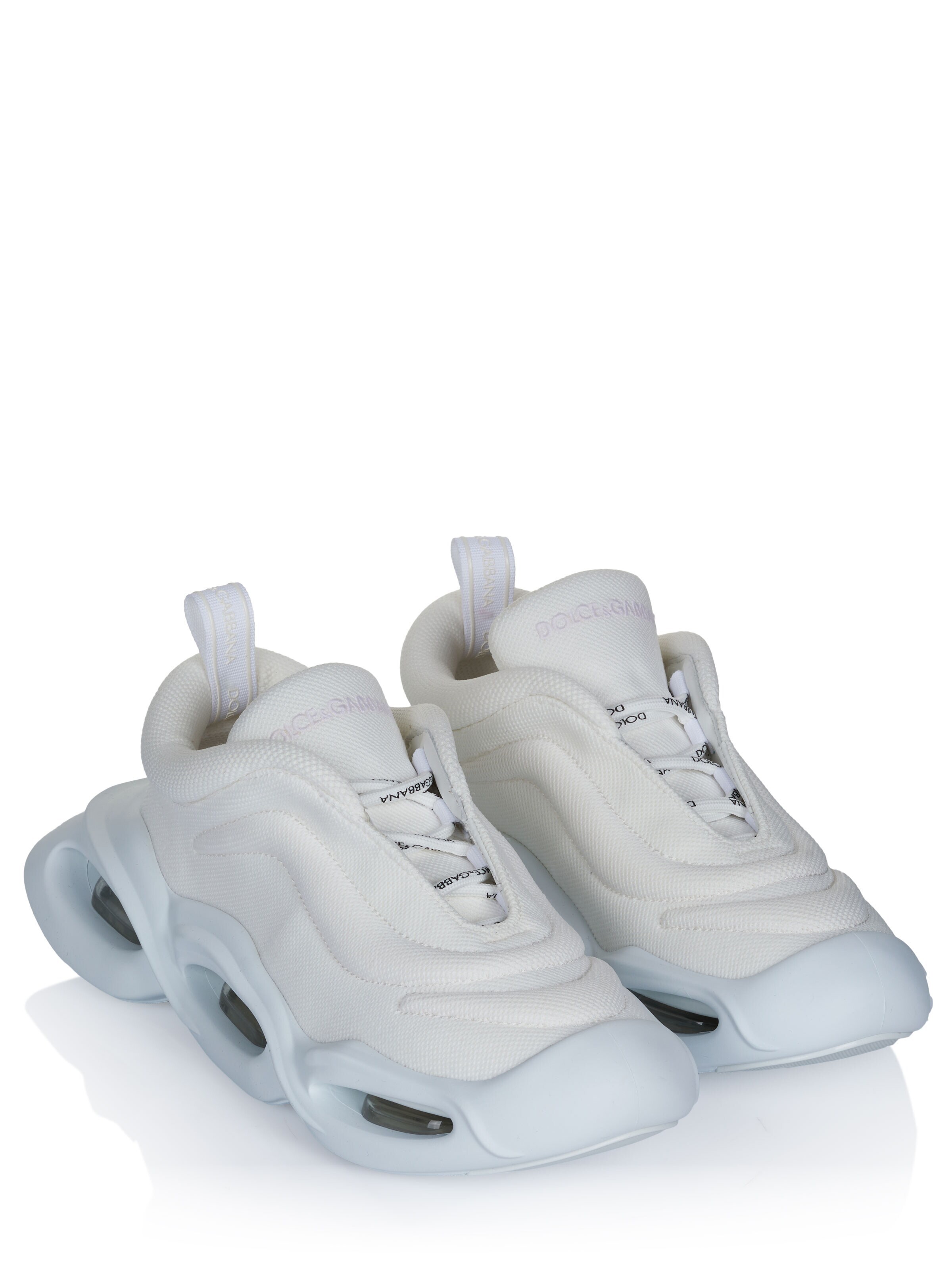 DOLCE & GABBANA Låg sneaker 'Dolce & Gabbana Schuhe' i vit