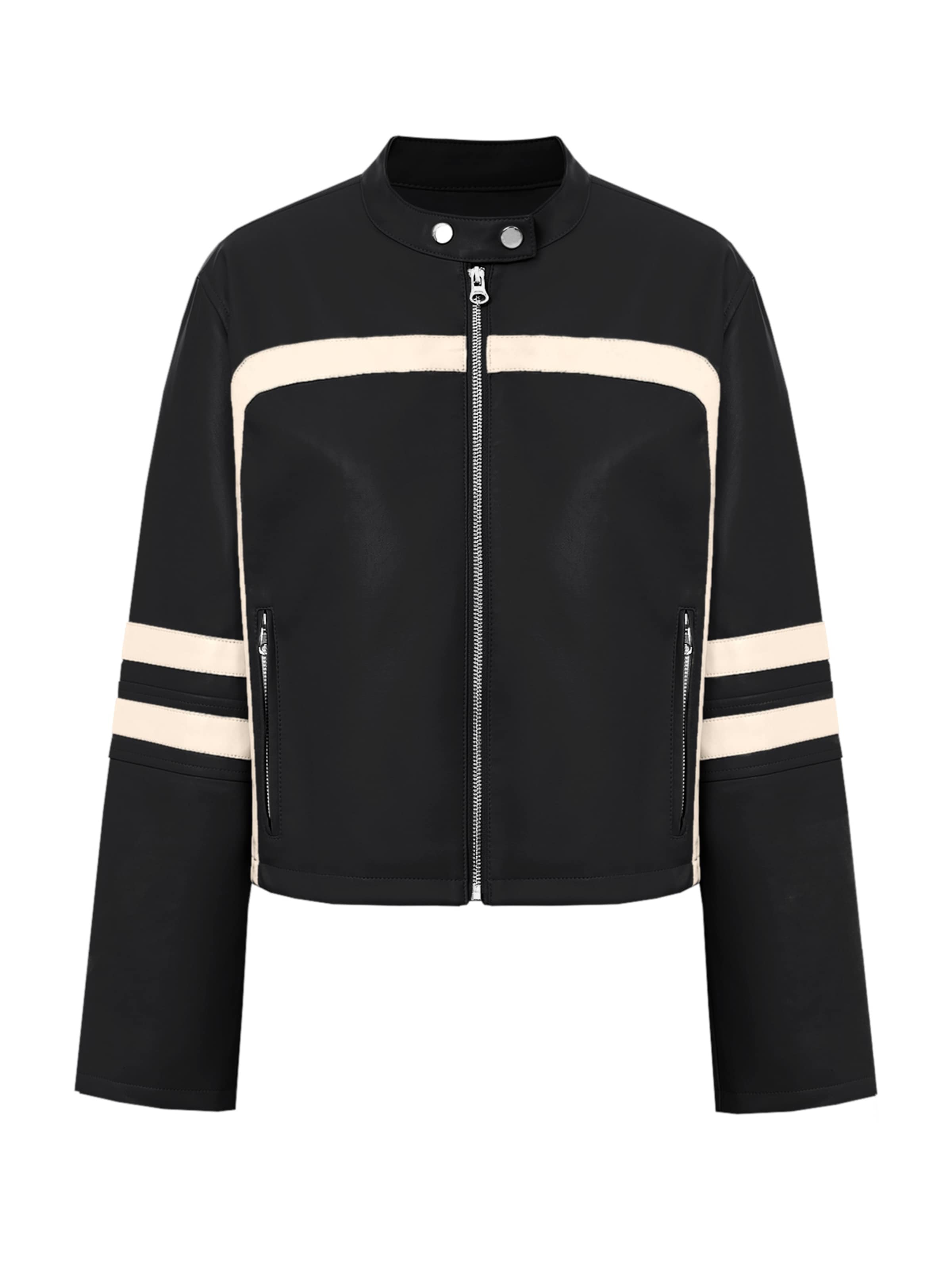 Imily Bela - Chaqueta de entretiempo en negro: frente