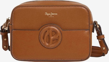 Sacs à main Pepe Jeans en marron : devant