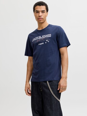 JACK & JONES Shirt in Blauw: voorkant