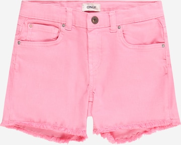 KIDS ONLY Regular Shorts 'JENNA' in Pink: predná strana