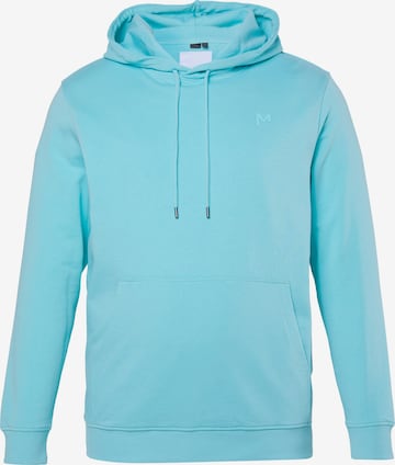 Men Plus Sweatshirt in Grün: Vorderseite