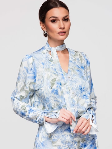 Ombre - Blusa en azul