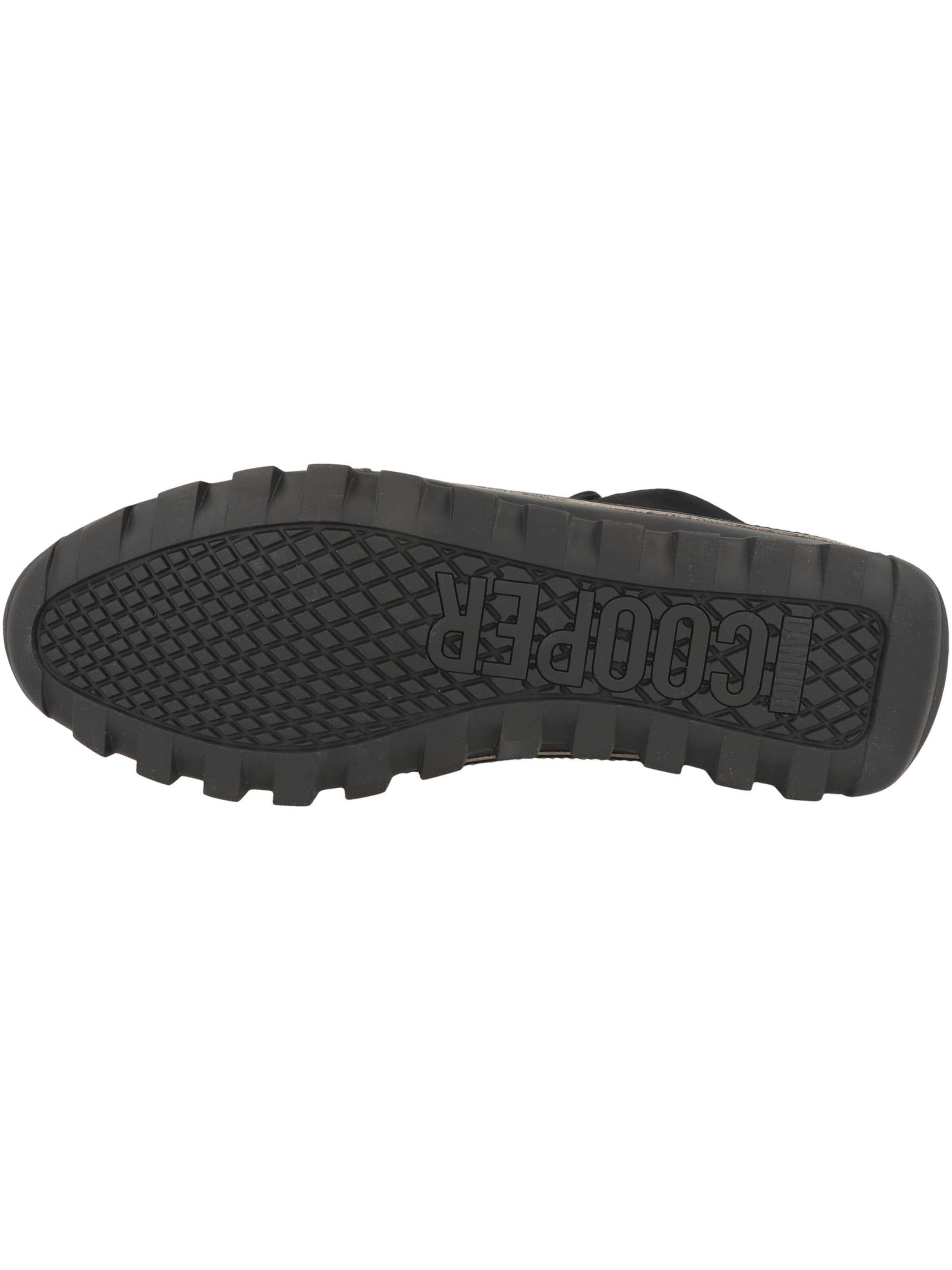 Baskets hautes 'Janis Strip Plus Chic' Candice Cooper en noir