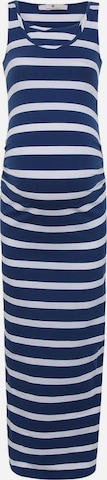 BELLYBUTTON Kleid 'Kleid o. Arm' in Blau: Vorderseite