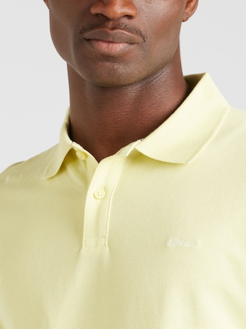 s.Oliver Poloshirt in Gelb