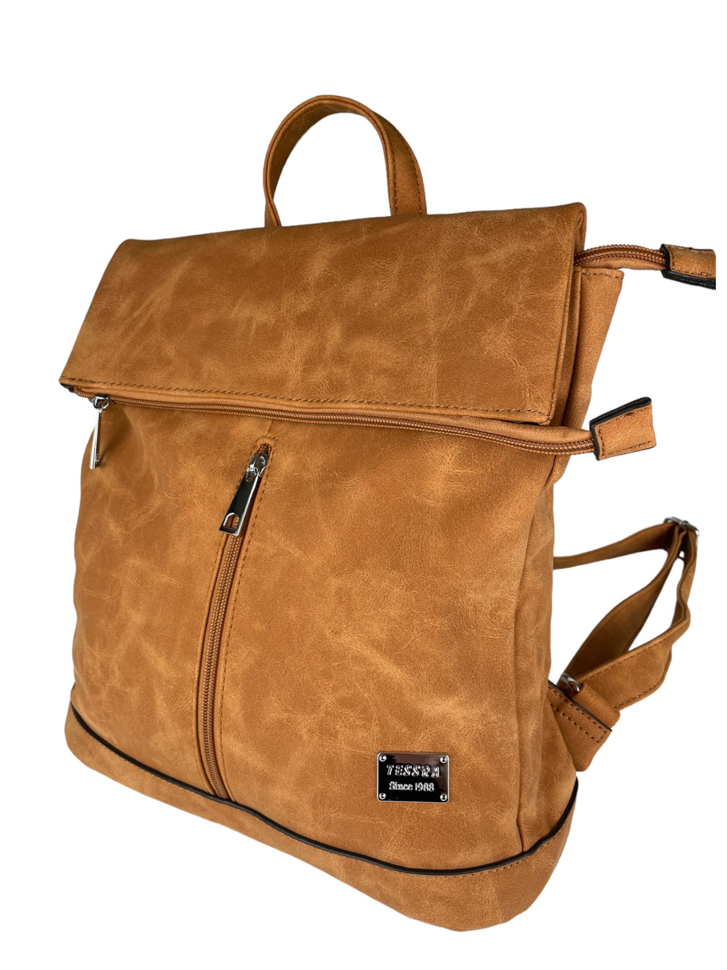 Kumixi Rugzak '2in1 Rucksacktasche' in Bruin