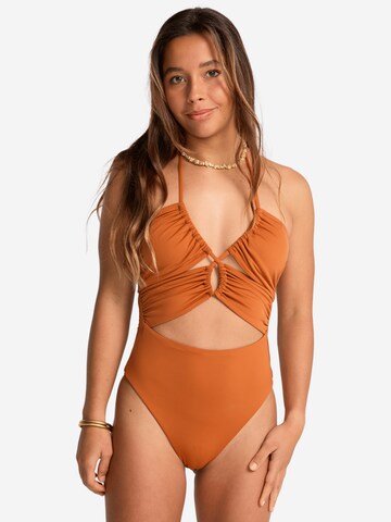 BILLABONG Badpak 'Sol Searcher' in Bruin: voorkant