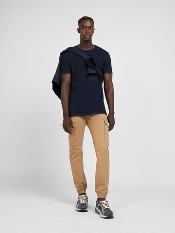 WOTEGA Slimfit Cargohose '341' in Beige