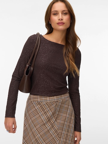 Top 'NANCY' di VERO MODA in marrone: frontale