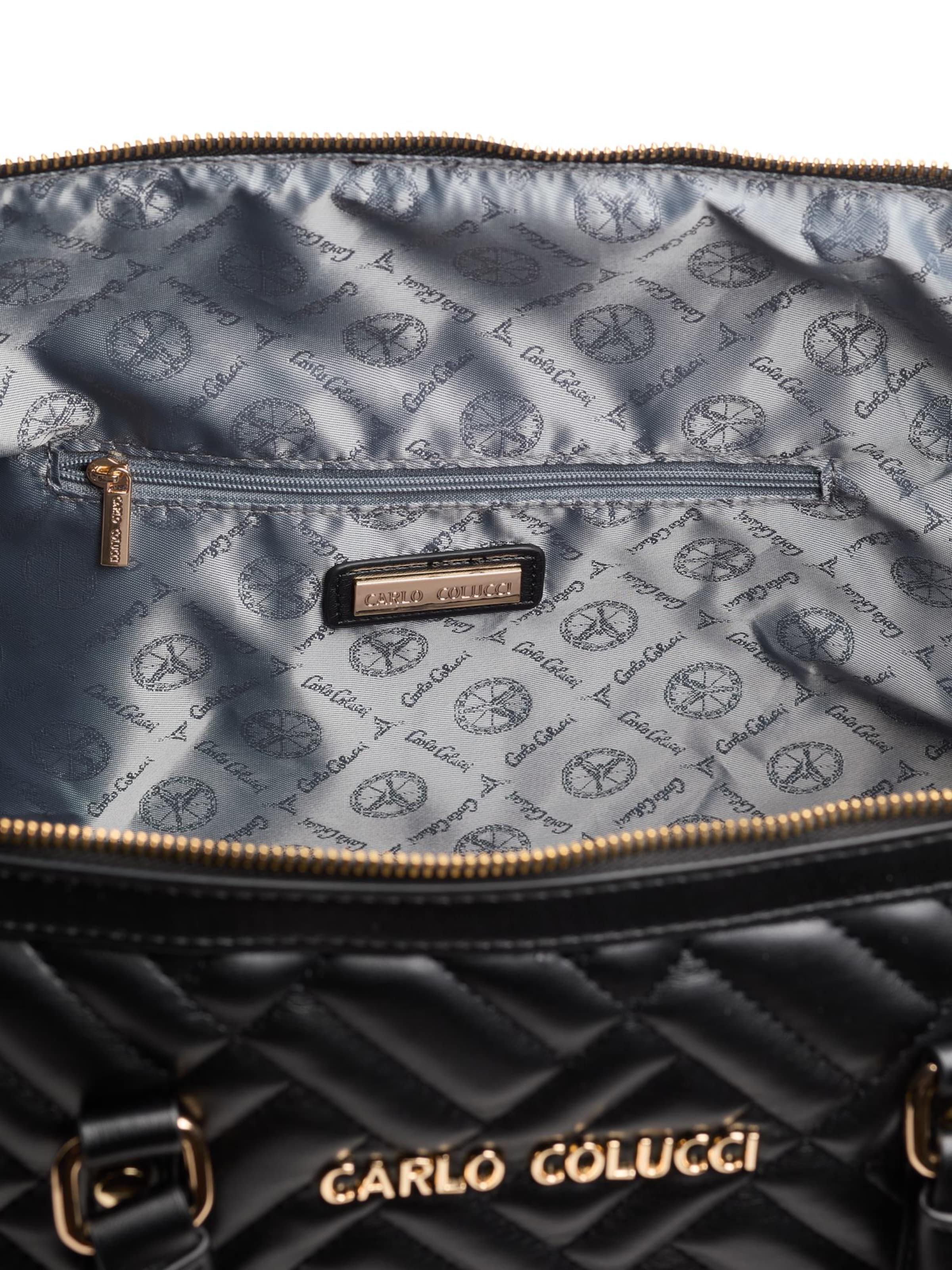 Carlo Colucci Weekender 'Engel' in Schwarz