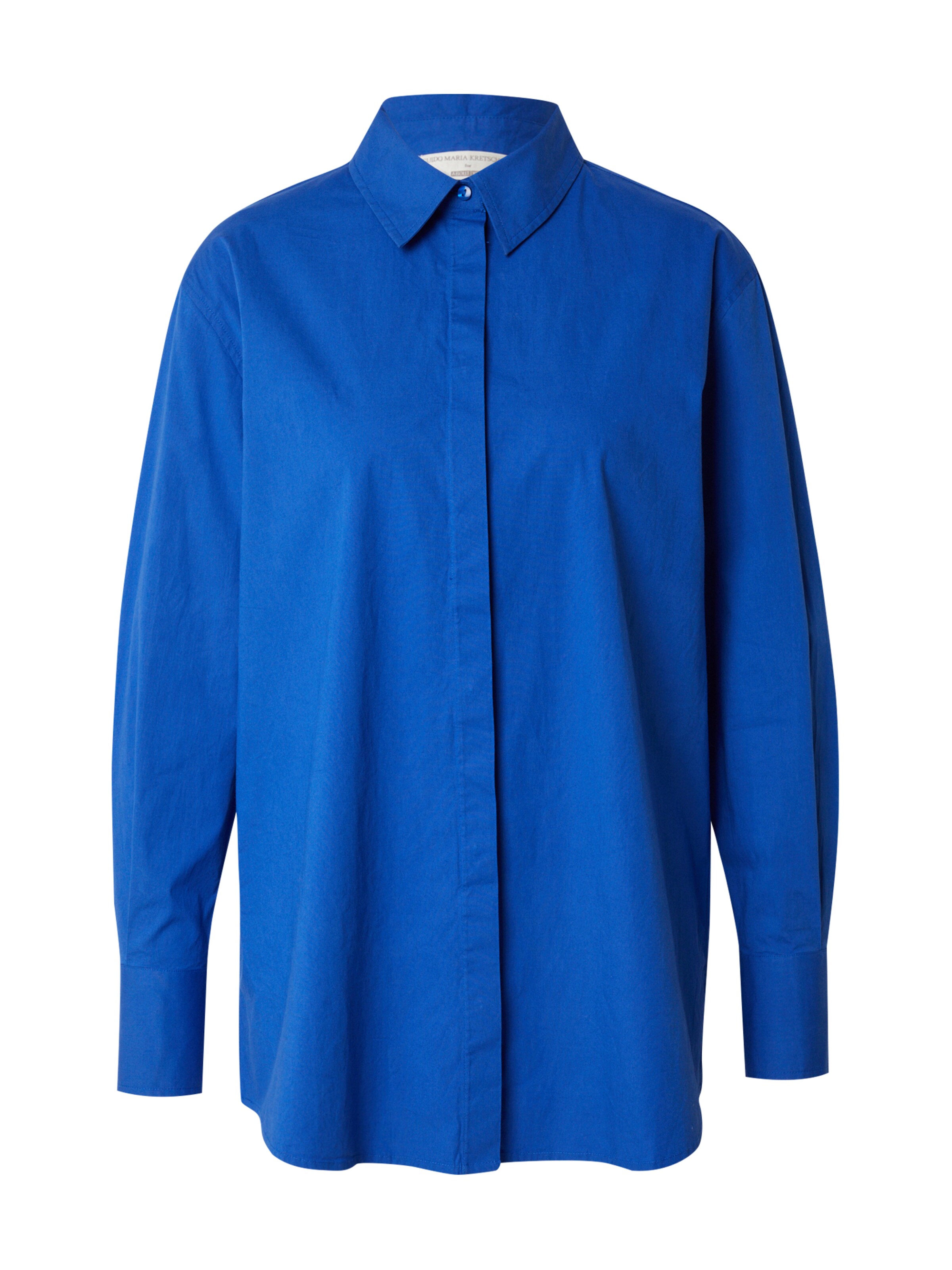 Guido Maria Kretschmer Women Bluse 'Fernanda' in Blau: Vorderseite