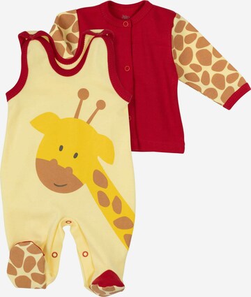 Set ' Baby Giraffe ' Baby Sweets en jaune : devant