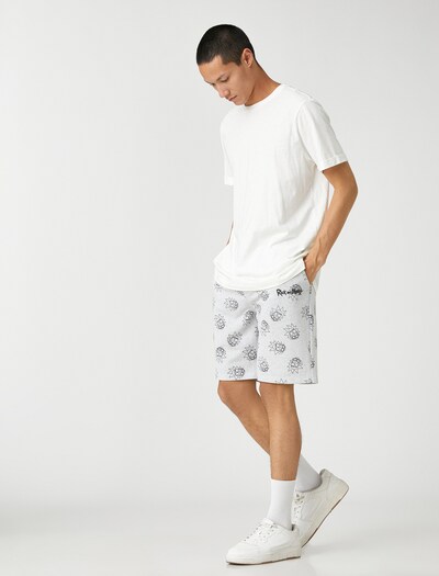 Koton Pants in Grey / Black, Item view