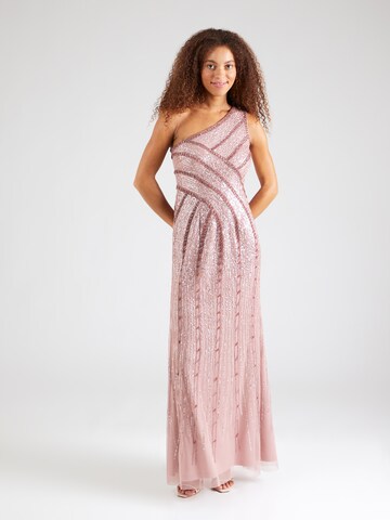 Abito di Adrianna Papell in rosa: frontale