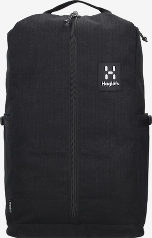 Haglöfs Backpack 'BergSpar' in Black: front