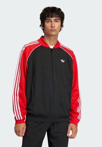 Veste de survêtement 'Sst' ADIDAS ORIGINALS en noir : devant