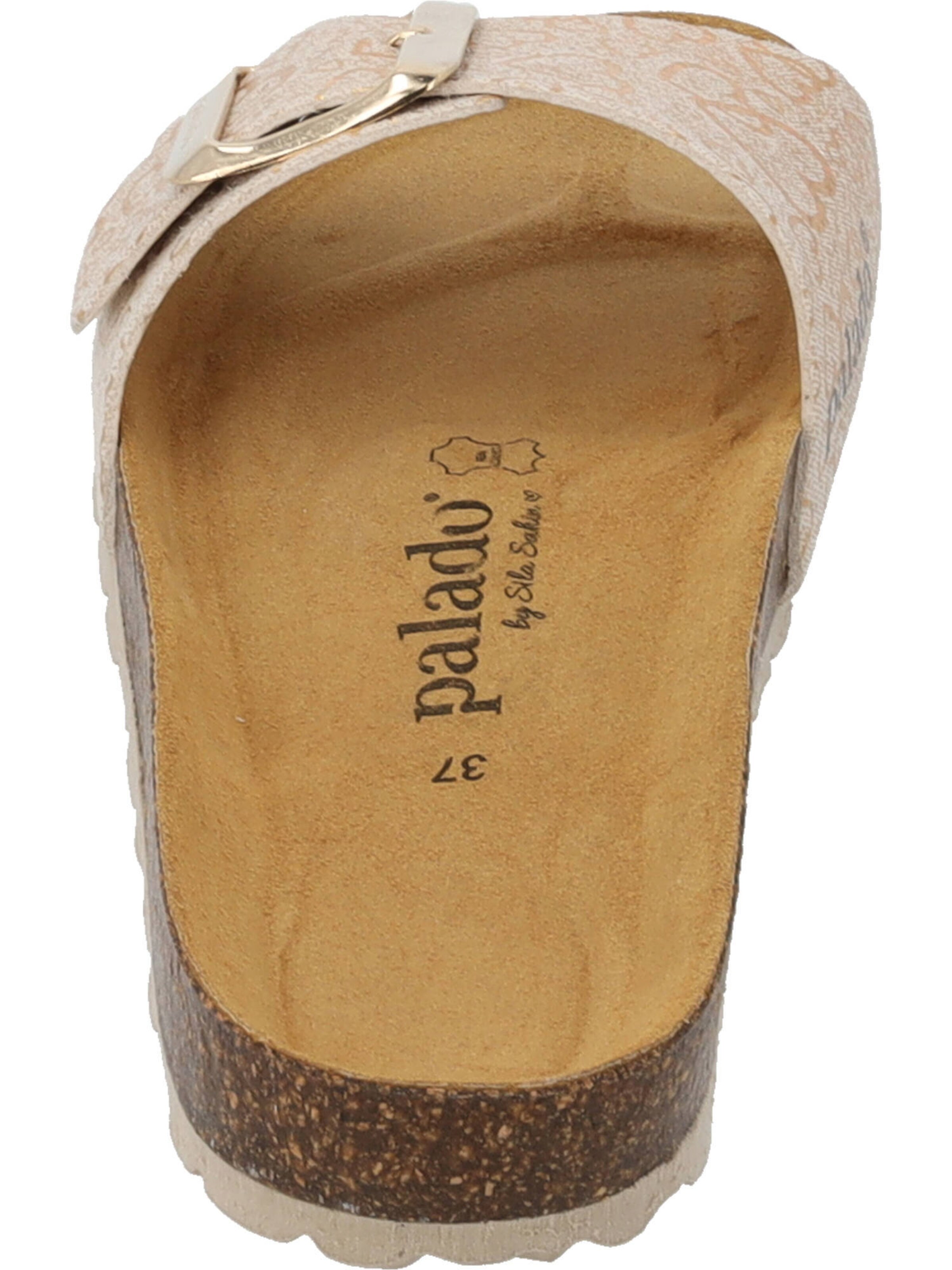 Mule 'Malta EGS Love' Palado by Sila Sahin en beige