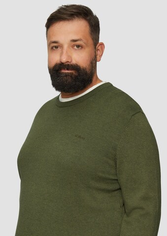 Pull-over s.Oliver en vert