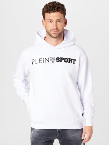 Plein Sport Sweatshirt in Wit: voorkant