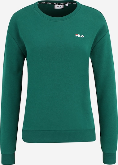 FILA Sweatshirt 'BANTIN' in dunkelgrün / rot / weiß, Produktansicht