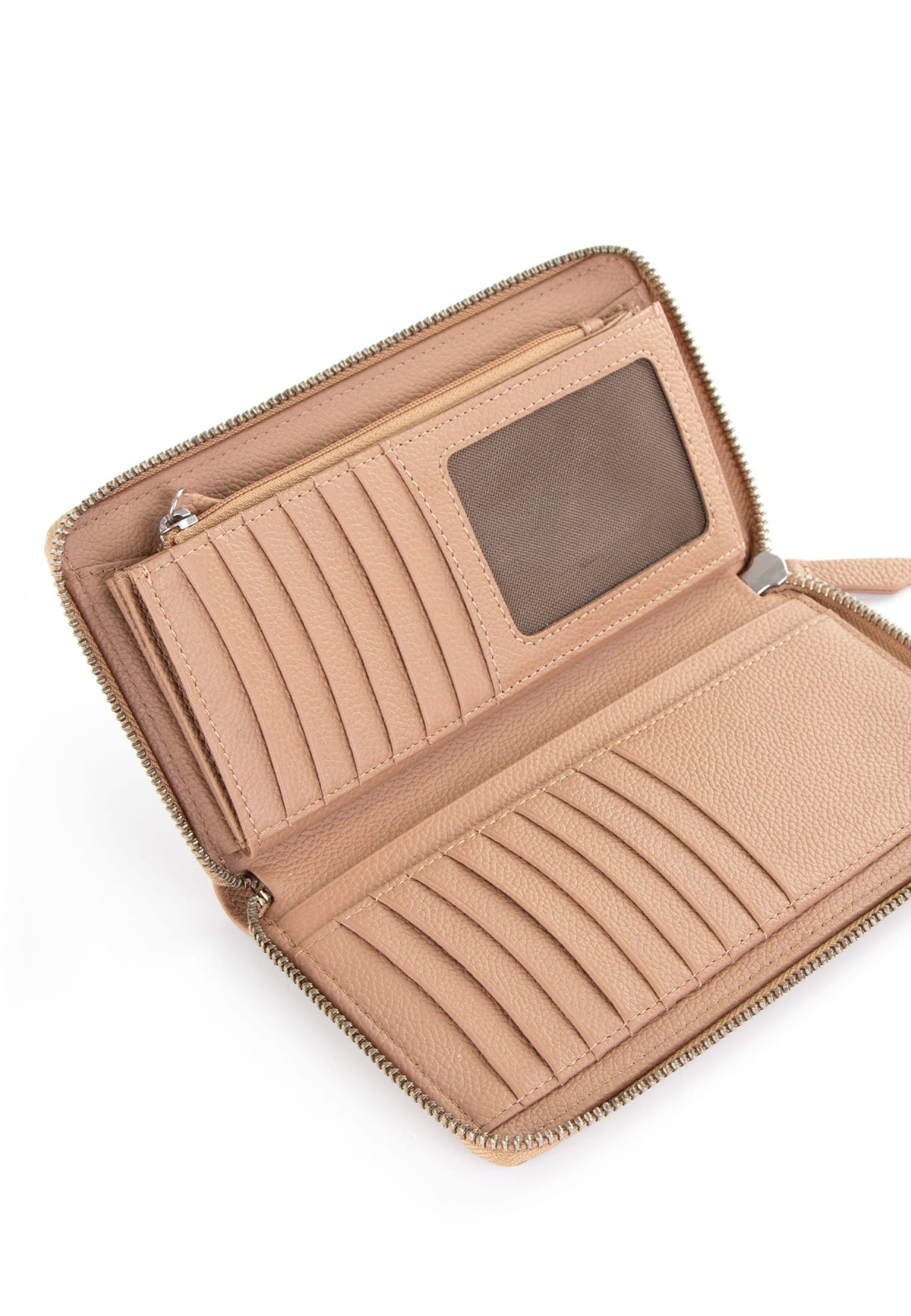 Tamaris Wallet 'Amanda' in Beige