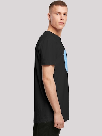 F4NT4STIC Shirt 'Disney Alphabet C Is For Cinderella' in Zwart