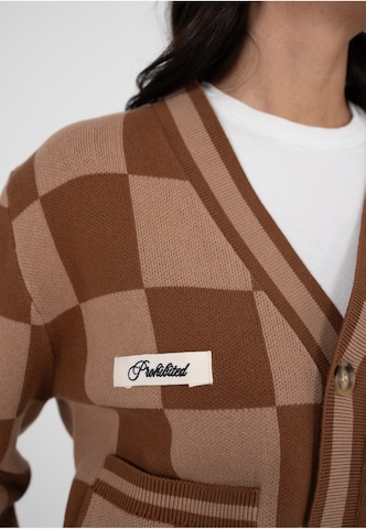 Prohibited Kardigan 'Victory' – hnědá