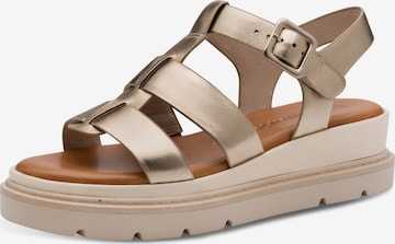 Tamaris Sandals in Bronze: front