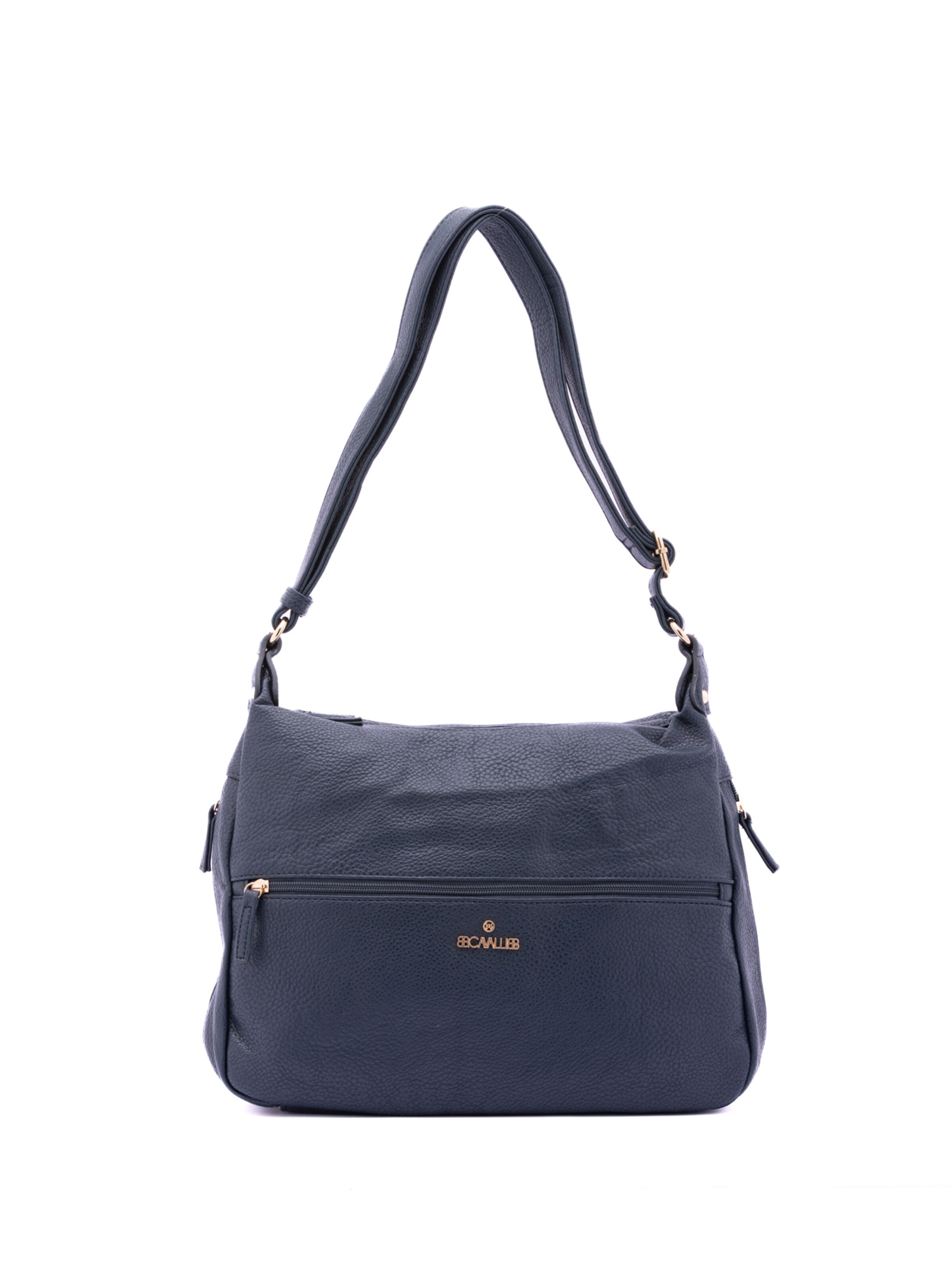 Borsa a spalla 'Borsa a Spalla Donna B Cavalli Ecopelle con Zip - 35x26x11 cm' di B. Cavalli in blu: frontale