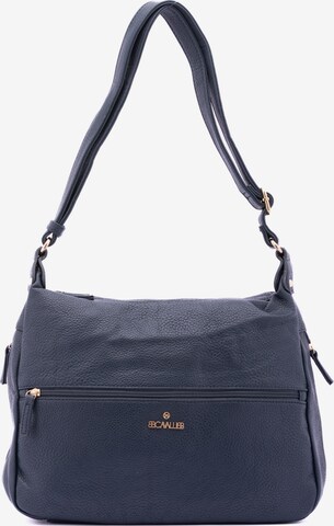 Borsa a spalla 'Borsa a Spalla Donna B Cavalli Ecopelle con Zip - 35x26x11 cm' di B. Cavalli in blu: frontale