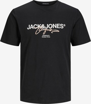 JACK & JONES Shirt 'ARUBA CONVO' in Zwart
