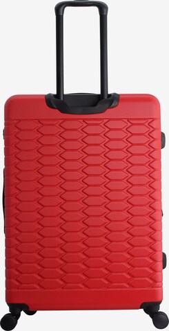 Discovery Suitcase Set 'REPTILE' in Red