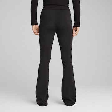 PUMA Flared Sports trousers 'Essentials' in Black