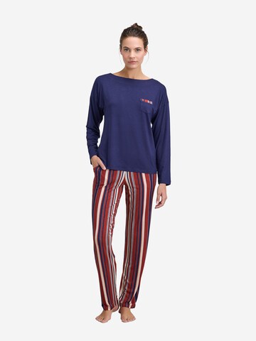 Goldenbay Pyjama 'Helenium' in Blau: Vorderseite