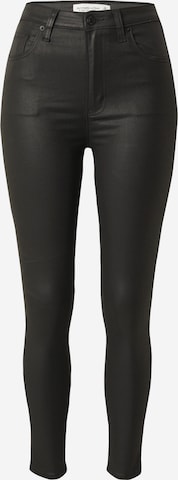 Abercrombie & Fitch Skinny Jeans in Schwarz: predná strana