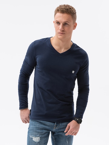 Ombre Shirt in Blue: front
