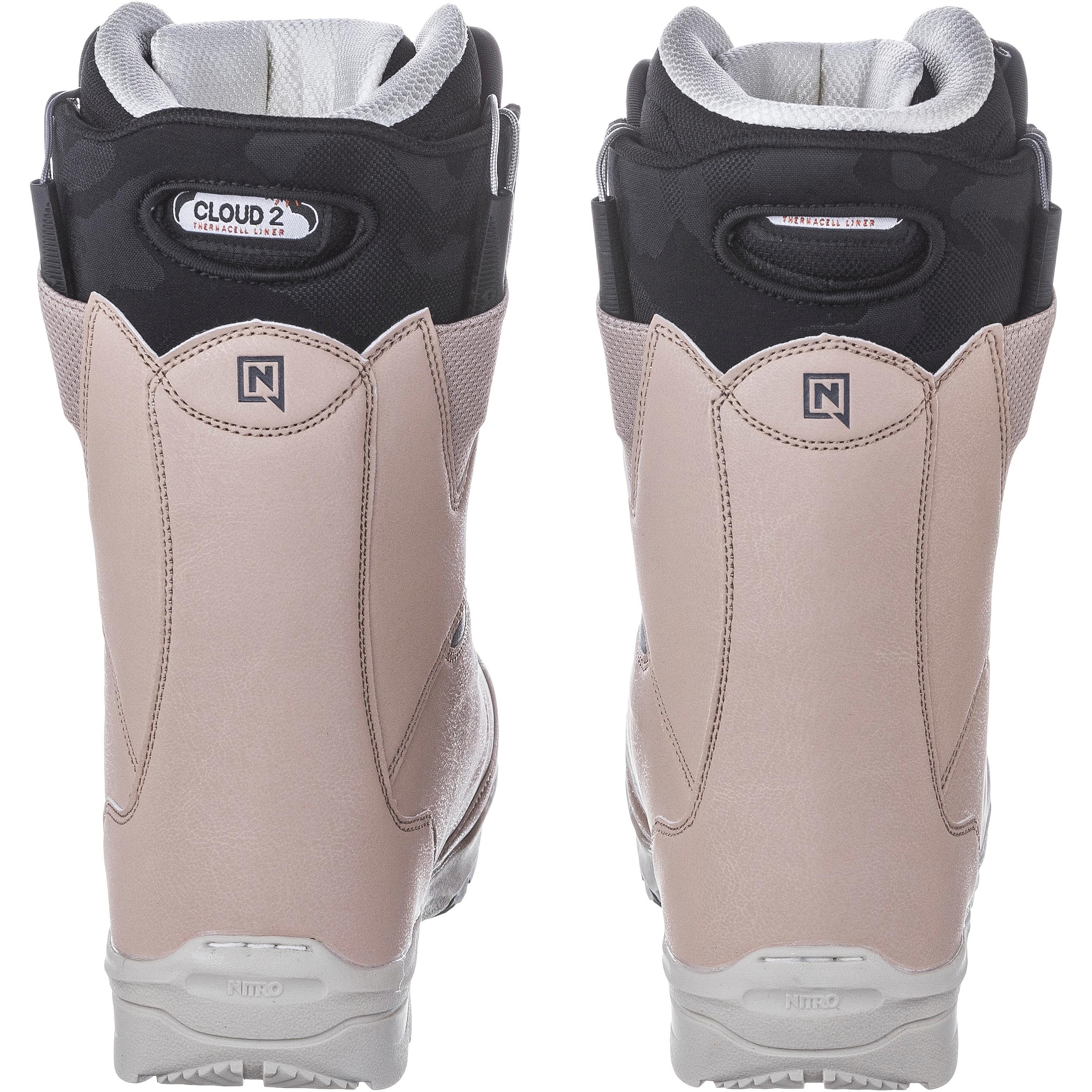 NITRO Snowboard Boots 'Scala TLS' in Beige