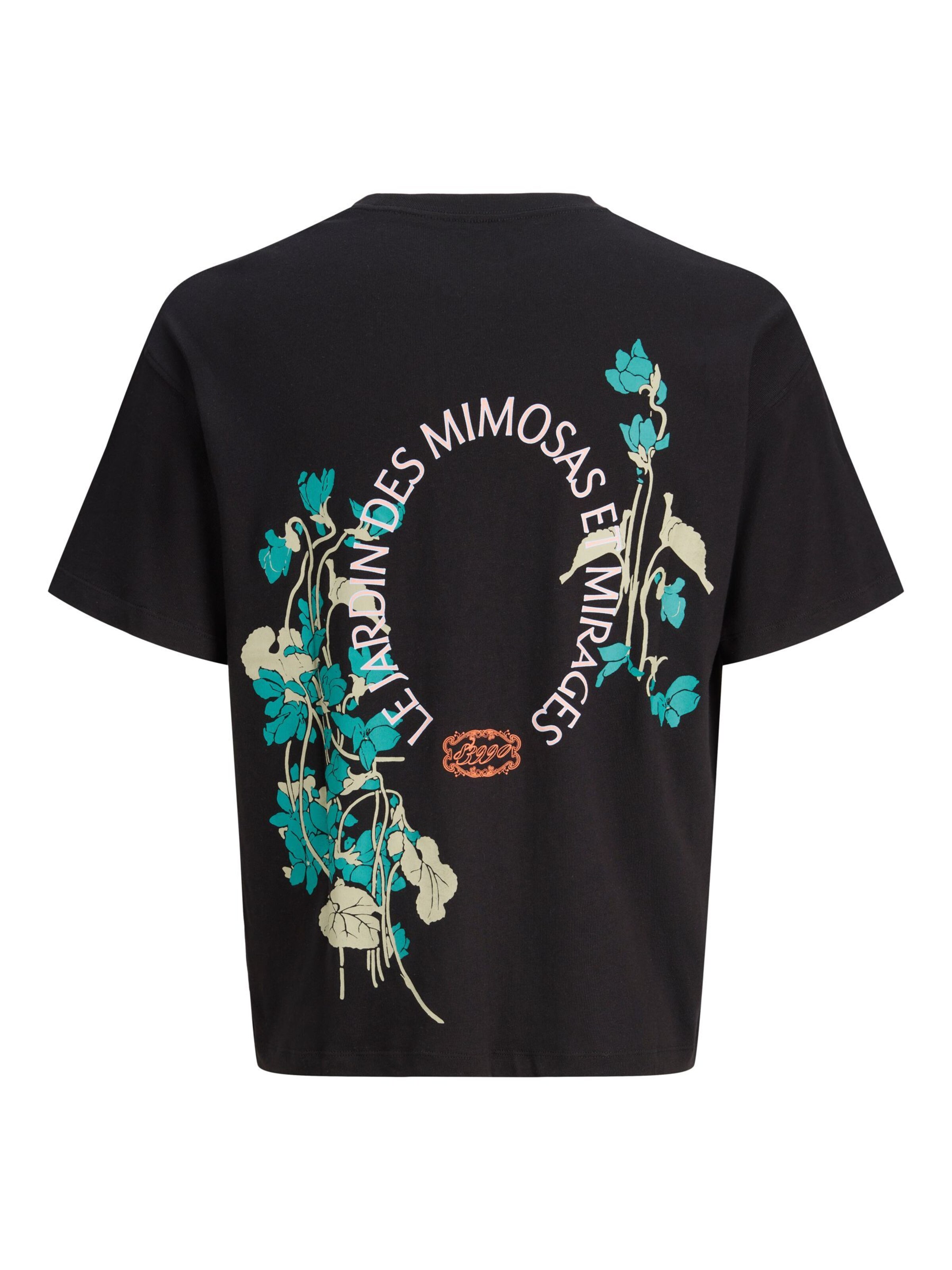 JACK & JONES - Camiseta en negro