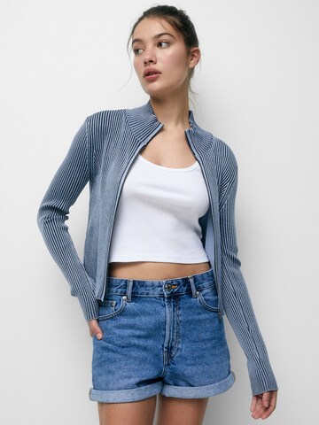 Loosefit Jean Pull&Bear en bleu : devant