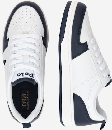 Sneaker 'COURT II' di Polo Ralph Lauren in bianco