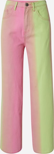 LeGer by Lena Gercke Farkut 'Malou Tall' värissä vihreä / vaaleanpunainen, Tuotenäkymä
