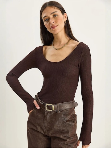 Bianco Lucci - Camisa em castanho